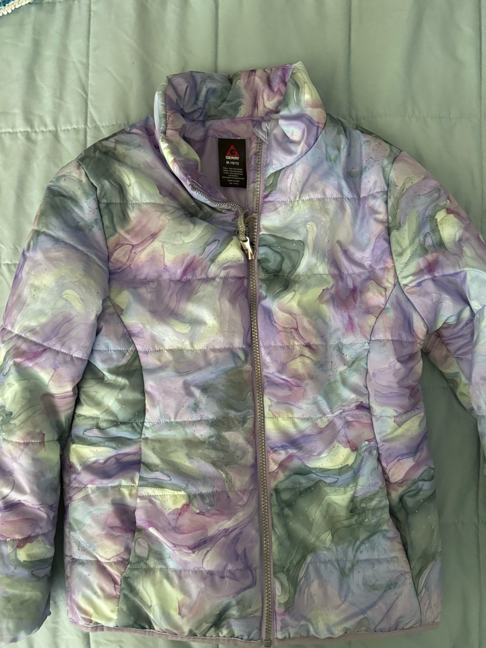 Gerry Weber Marble-Effect Jacket in Lavender & Sage